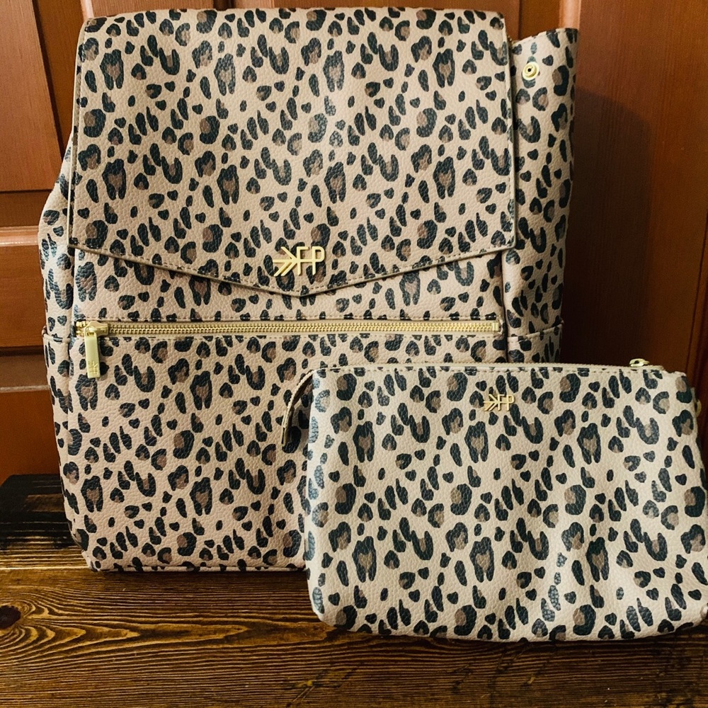 NWOT Freshly Picked Leopard Classic Diaper Bag